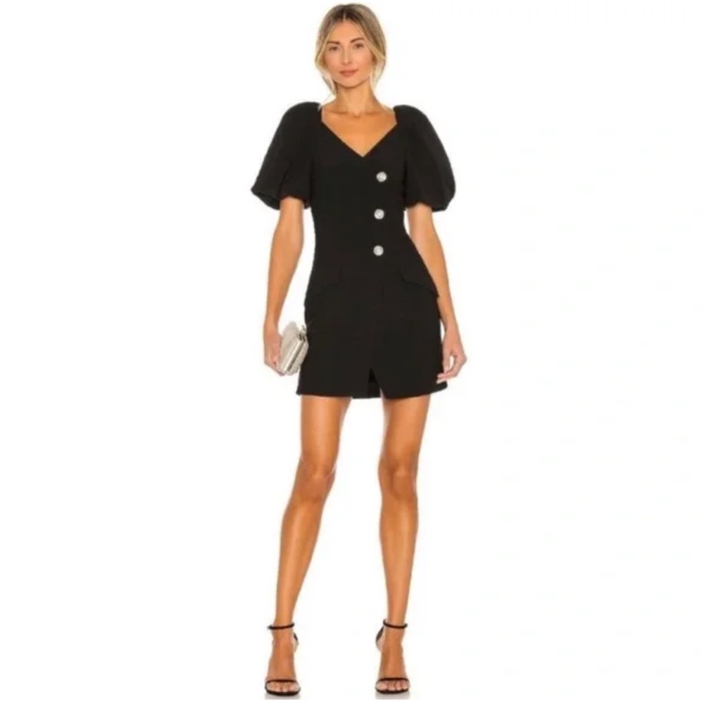 MISHA Collection Channel dress in Black